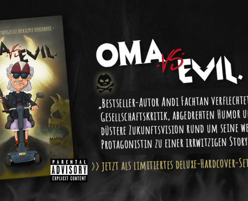 oma vs evil. – hardcover-set